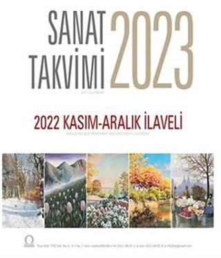 Sanat Takvimi 2023 Duvar Takvimi