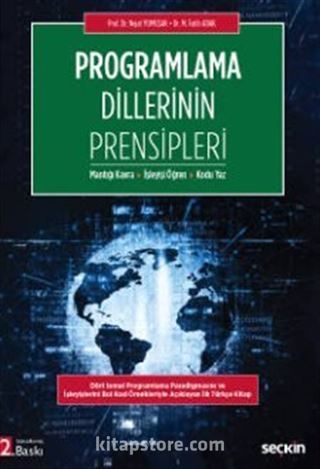 Programlama Dillerinin Prensipleri / Mantığı Kavra İşleyişi Öğren Kodu Yaz