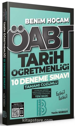 2023 ÖABT Tarih Öğretmenliği Tamamı Çözümlü 10 Deneme Sınavı