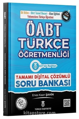 ÖABT Türkçe 657'nin Anahtarı Soru Bankası Çözümlü