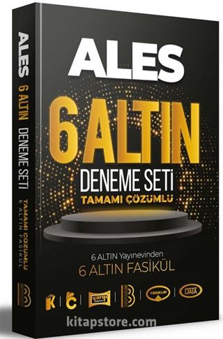 2023 ALES Tamamı Çözümlü 6 Altın Deneme