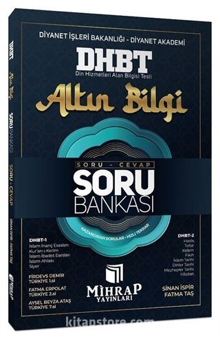 DHBT Altın Bilgi Soru Cevap Soru Bankası