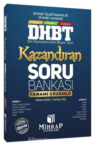 DHBT Kazandıran Soru Bankası Çözümlü