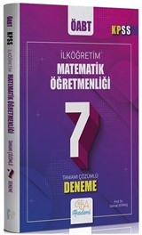 ÖABT İlköğretim Matematik Öğretmenliği 7 Deneme Çözümlü