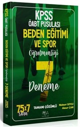 ÖABT Beden Eğitimi ve Spor Öğretmenliği 7 Deneme Çözümlü