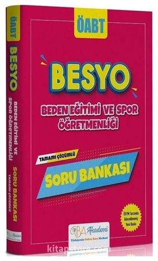 ÖABT Beden Eğitimi BESYO Soru Bankası Çözümlü