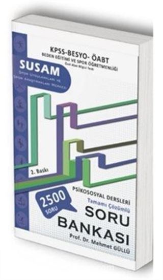 ÖABT Beden Eğitimi SUSAM Psikososyal Dersleri Soru Bankası Çözümlü