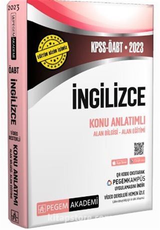 2023 KPSS ÖABT İngilizce Öğretmenliği Konu Anlatımlı