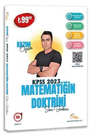 2023 KPSS Matematik Soru Bankası (Tamamı Çözümlü)