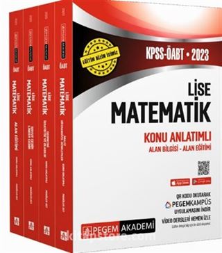 2023 KPSS ÖABT Lise Matematik Konu Anlatımlı