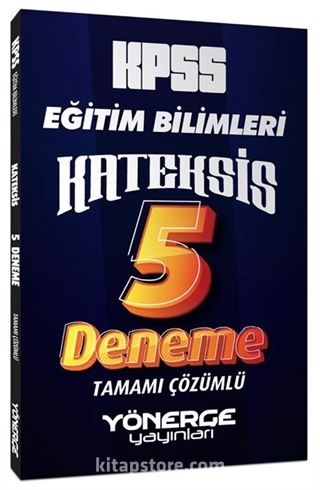 2024 KPSS Eğitim Bilimleri Kateksis 5 Çözümlü Deneme