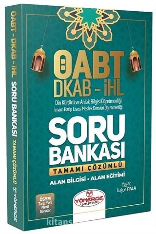 ÖABT Din Kültürü Öğretmenliği Soru Bankası Tamamı Çözümlü