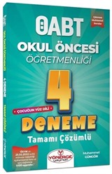 ÖABT Okul Öncesi Öğretmenliği Çocuğun Yüz Dili 4 Deneme Tamamı Çözümlü