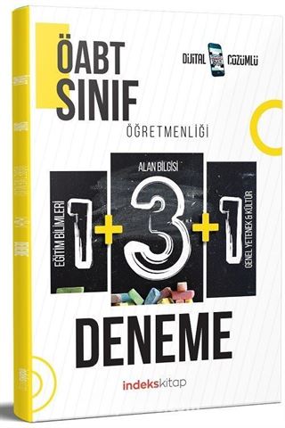 ÖABT Sınıf Öğretmenliği 5 Deneme Dijital Çözümlü