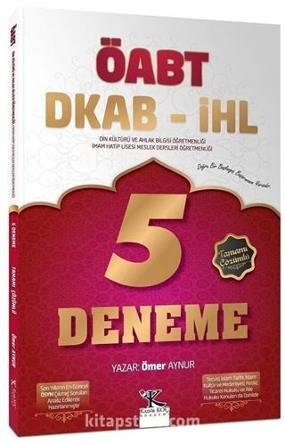 ÖABT Din Kültürü ve Ahlak Bilgisi Öğretmenliği 5 Deneme Çözümlü