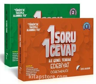 ÖABT Türk Dili ve Edebiyatı Öğretmenliği 1 Soru 1 Cevap ile Genel Tekrar Seti