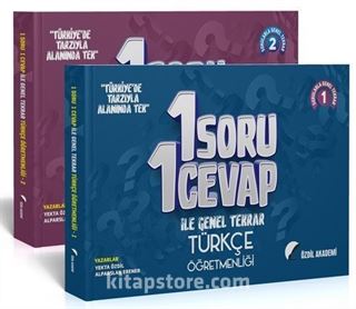 ÖABT Türkçe Öğretmenliği 1 Soru 1 Cevap ile Genel Tekrar Seti