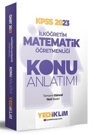 2023 ÖABT İlköğretim Matematik Öğretmenliği Konu Anlatımı