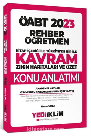 2023 ÖABT Rehber Öğretmen Kavram Haritalarıyla Konu Anlatımı