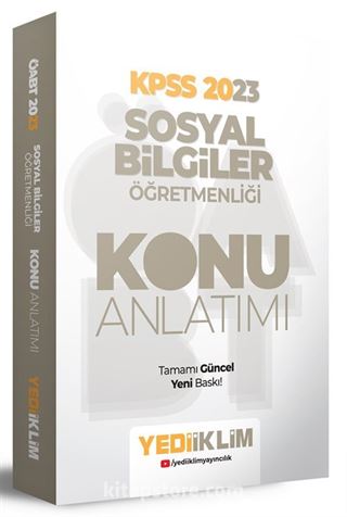 2023 ÖABT Sosyal Bilgiler Öğretmenliği Konu Anlatımı