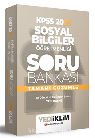 2023 ÖABT Sosyal Bilgiler Öğretmenliği Tamamı Çözümlü Soru Bankası