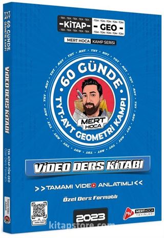 2023 60 Günde Geometri TYT-AYT Geometri Kampı Video Ders Kitabı