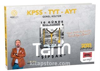 2023 KPSS TYT AYT Hedef Serisi Genel Kültür 10 Günde Şipşak Tarih