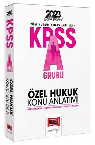 2023 KPSS A Grubu Özel Hukuk Konu Anlatımı