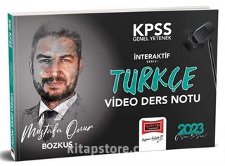 2023 KPSS Genel Yetenek İnteraktif Serisi Türkçe Video Ders Notları