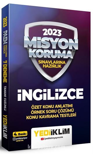 2023 Misyon Koruma Sınavlarına Hazırlık İngilizce Konu Anlatımı