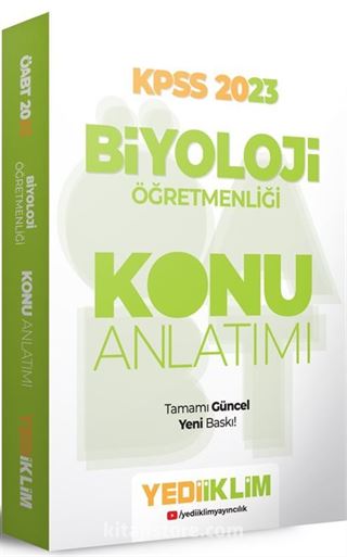 2023 ÖABT Biyoloji Öğretmenliği Konu Anlatımı