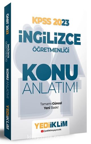 2023 ÖABT İngilizce Öğretmenliği Konu Anlatımı