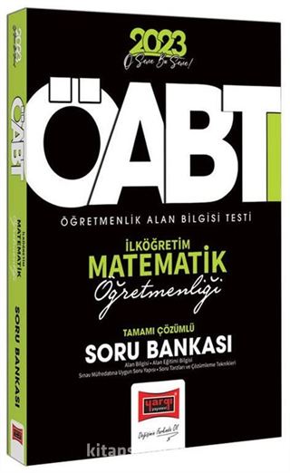 2023 KPSS ÖABT İlköğretim Matematik Öğretmenliği Tamamı Çözümlü Soru Bankası