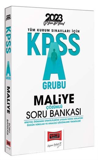 2023 KPSS A Grubu Maliye Tamamı Çözümlü Soru Bankası