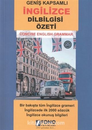 Geniş Kapsamlı İngilizce Dilbilgisi Özeti