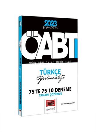 2023 KPSS ÖABT Türkçe Öğretmenliği Tamamı Çözümlü 10 Deneme