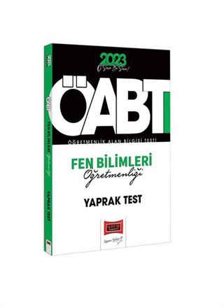 2023 KPSS ÖABT Fen Bilimleri Öğretmenliği Çek Kopart Yaprak Test