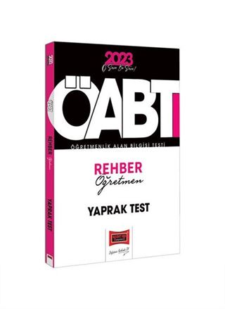 2023 KPSS ÖABT PDR Rehber Öğretmen Çek Kopart Yaprak Test