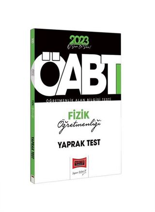 2023 KPSS ÖABT Fizik Öğretmenliği Çek Kopart Yaprak Test