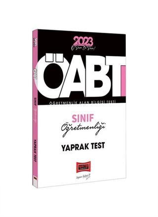 2023 KPSS ÖABT Sınıf Öğretmenliği Çek Kopart Yaprak Test