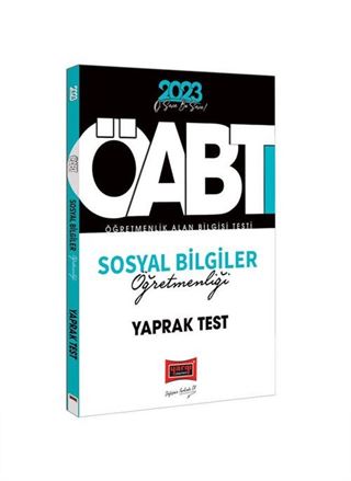 2023 KPSS ÖABT Sosyal Bilgiler Öğretmenliği Çek Kopart Yaprak Test