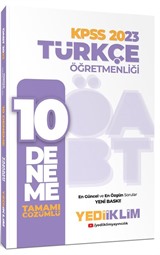 2023 ÖABT Türkçe Öğretmenliği Tamamı Çözümlü 10 Deneme