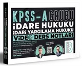 KPSS A Grubu İdare Hukuku İdari Yargılama Hukuku Video Ders Notları