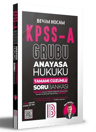 KPSS A Grubu Anayasa Hukuku Tamamı Çözümlü Soru Bankası Benim Hocam