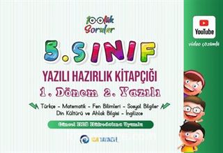 5. Sınıf Yazılı Hazırlık Kitapçığı 1. Dönem 2. Yazılı