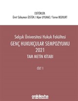 Genç Hukukçular Sempozyumu 2021 Tam Metin Kitabı (2 Cilt)