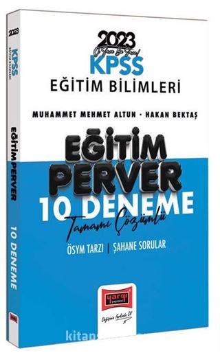 2023 KPSS Eğitim Bilimleri Eğitimperver Tamamı Çözümlü 10 Deneme