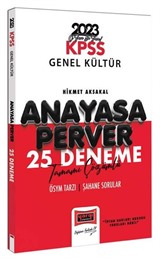 2023 KPSS Anayasaperver Tamamı Çözümlü 25 Deneme