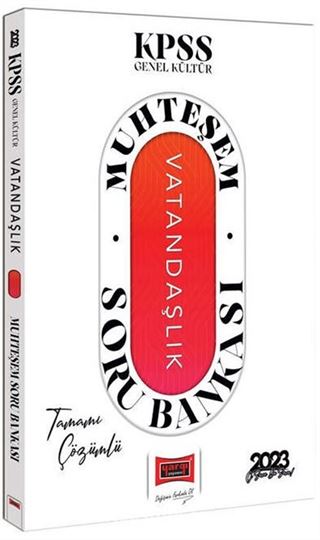 2023 KPSS Genel Kültür Vatandaşlık Tamamı Çözümlü Soru Bankası