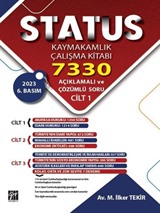 Status Kaymakamlık Çalışma Kitabı 7330 Açıklamalı ve Çözümlü Soru (3 Cilt)